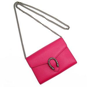 GUCCI Pink Leather Wallet